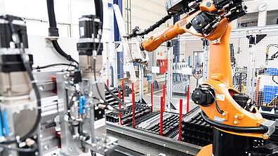 Montageautomation Pistenbully
