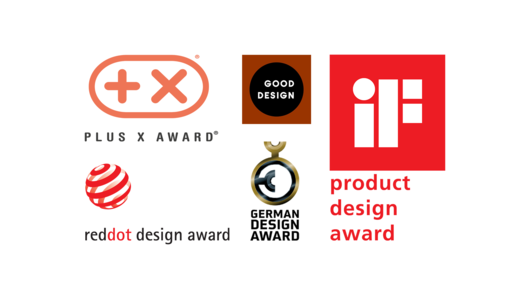 Von HandlingTech gewonnene Design-Awards